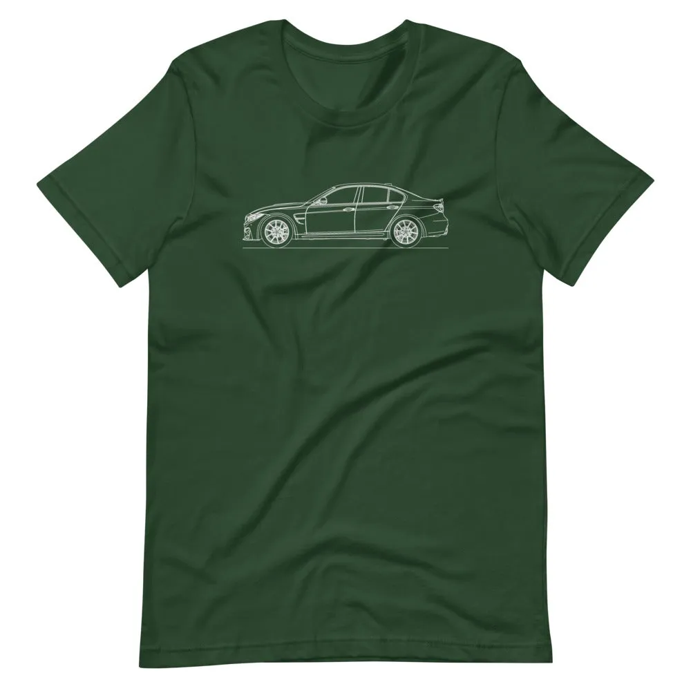 BMW F80 M3 CS silhouette t-shirt