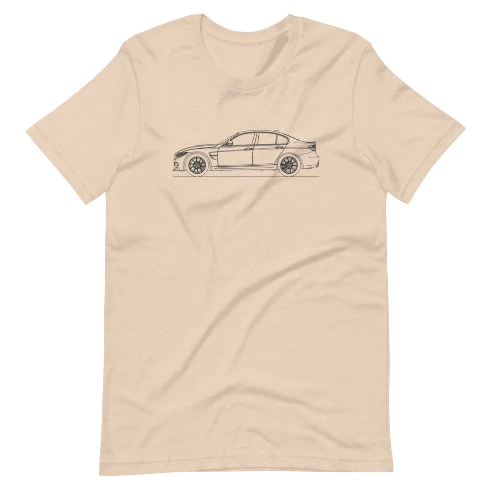 BMW F80 M3 CS silhouette t-shirt
