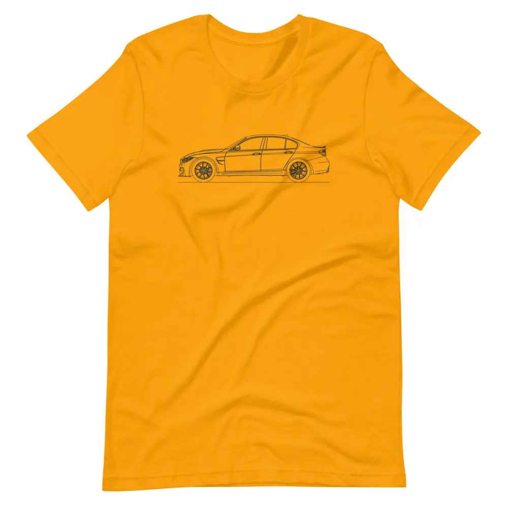 BMW F80 M3 CS silhouette t-shirt