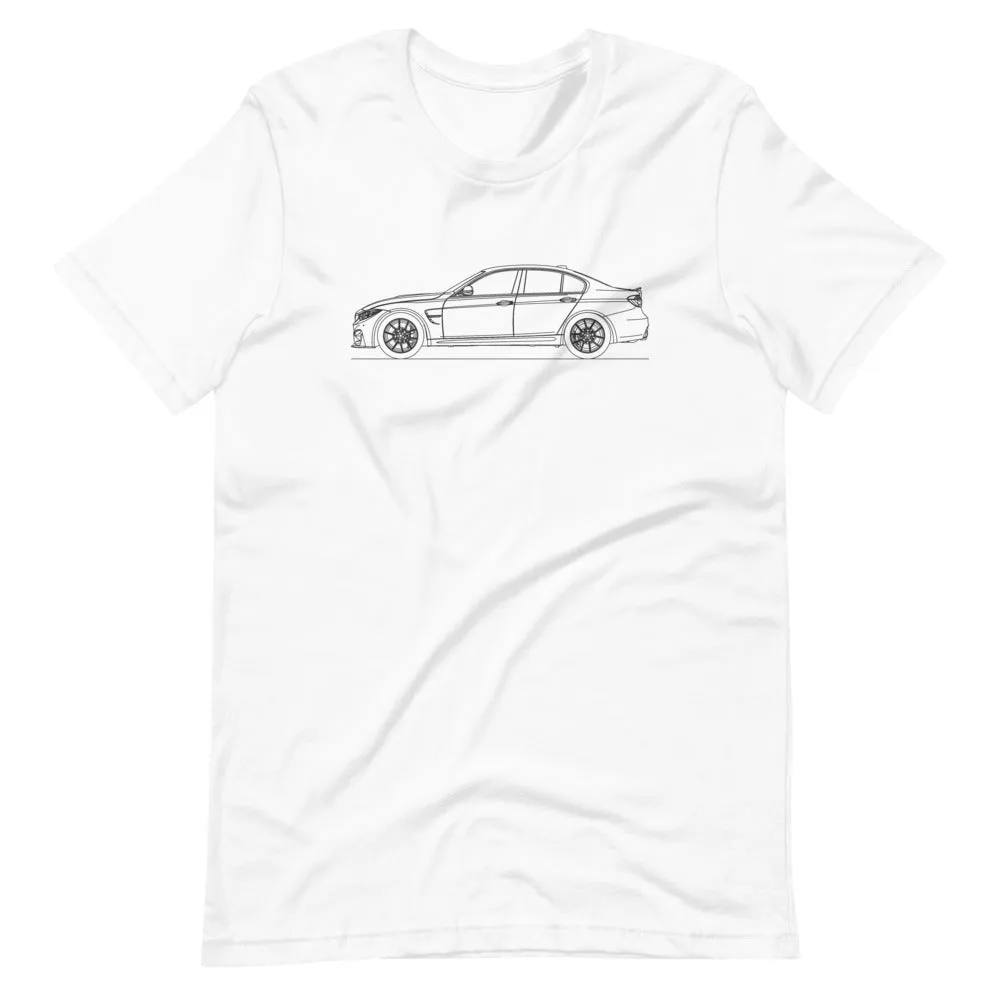 BMW F80 M3 CS silhouette t-shirt