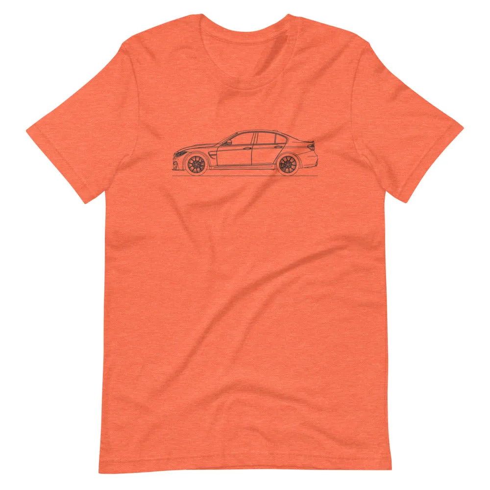BMW F80 M3 CS silhouette t-shirt