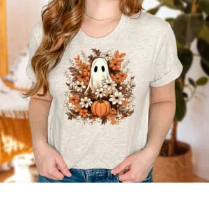 Boho Ghost in the Flowers Tee