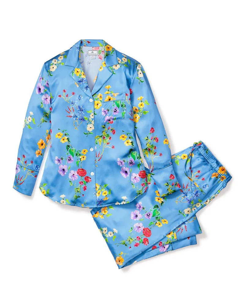 Botanical Silk Pajama Set