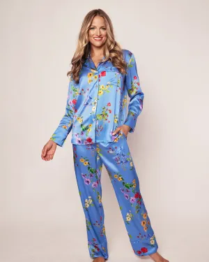 Botanical Silk Pajama Set
