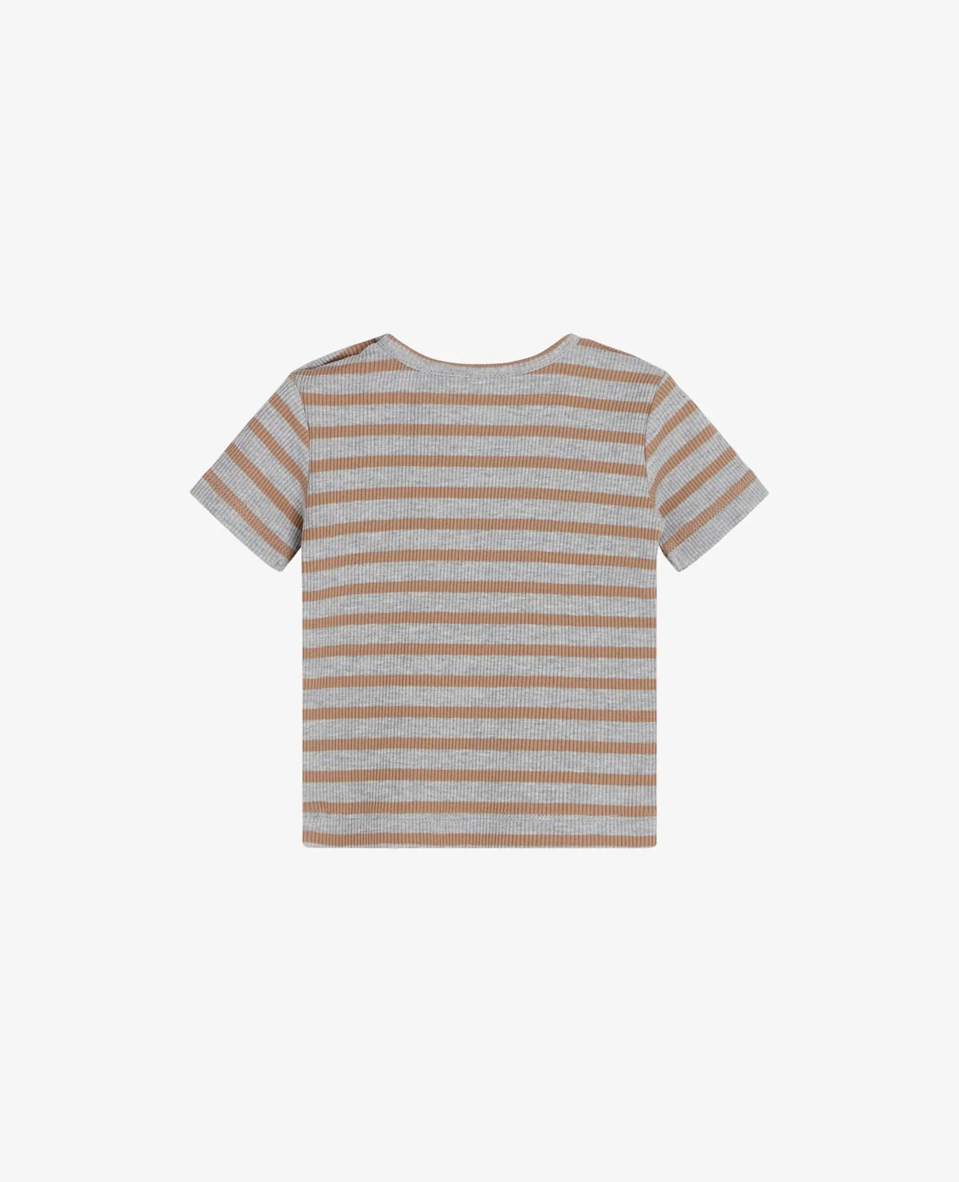 BOY BASIC 2X2 RIB STRIPED T-SHIRT