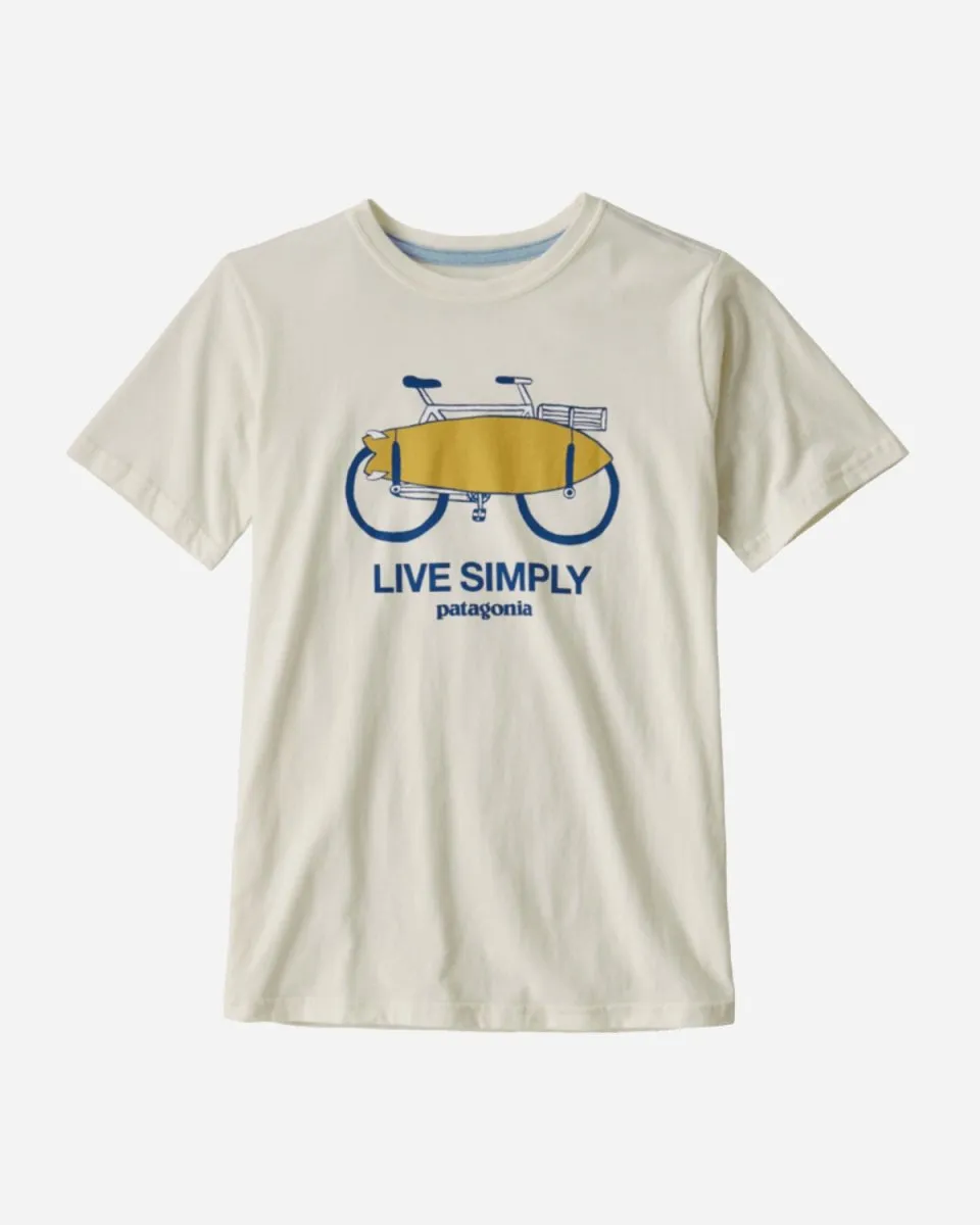 Boys' Graphic T-Shirt - White Washed