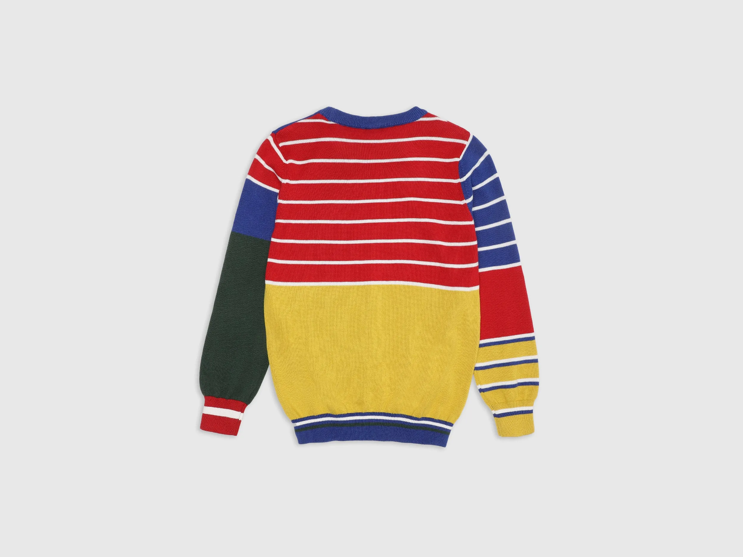 Boys Long Sleeve Stripe Sweatshirt