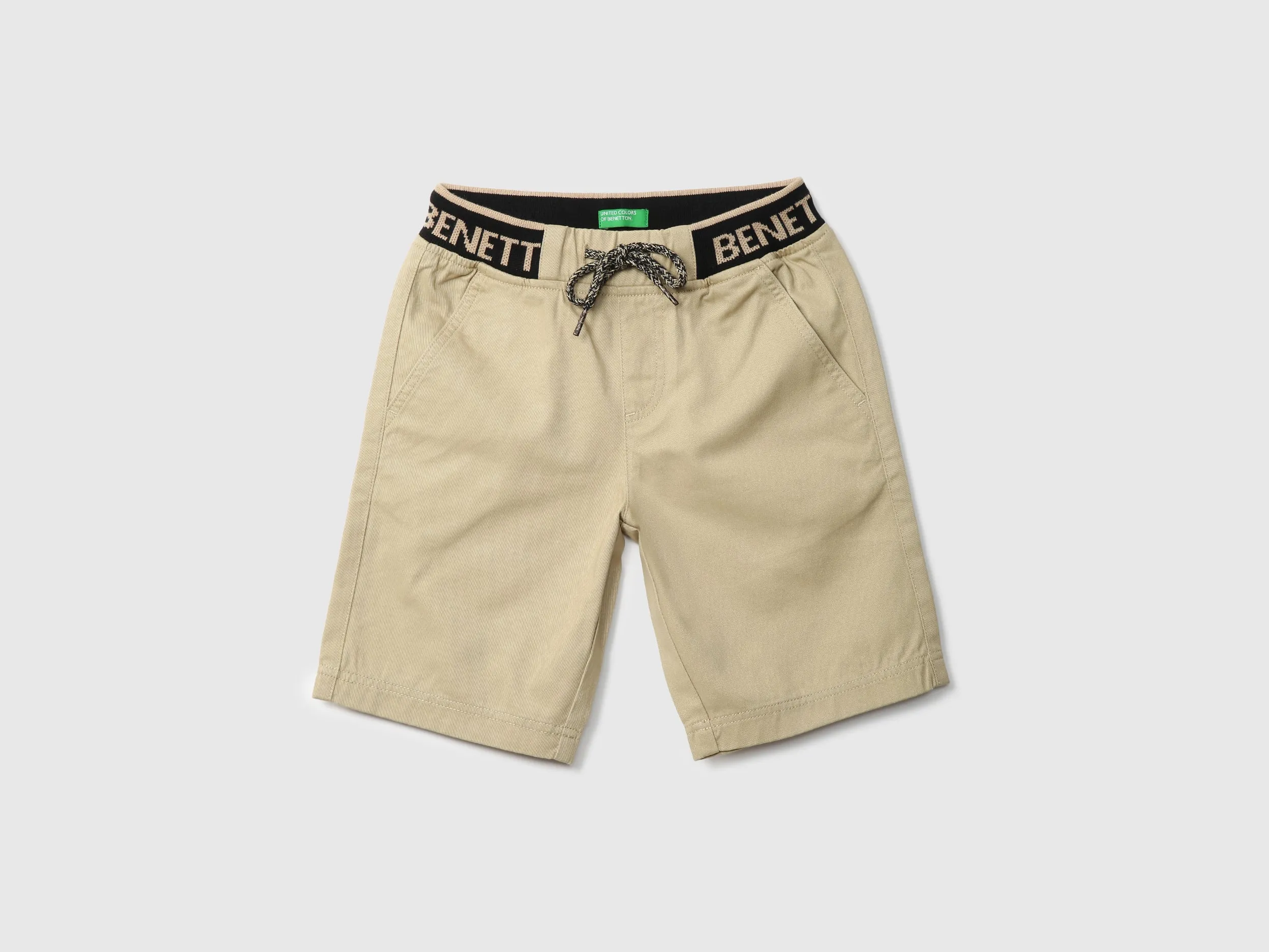 Boys Woven Solid Shorts