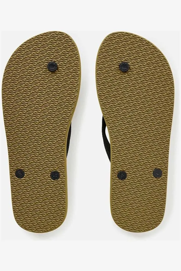 BRAND LOGO BLOOM OPEN TOE - OLIVE