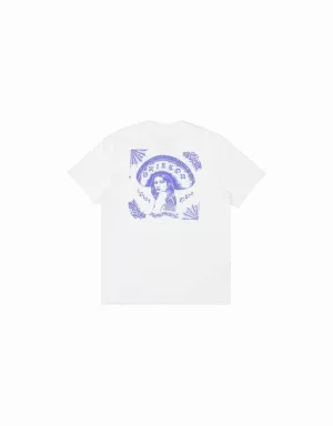 Brixton Vive Libre Tee In White