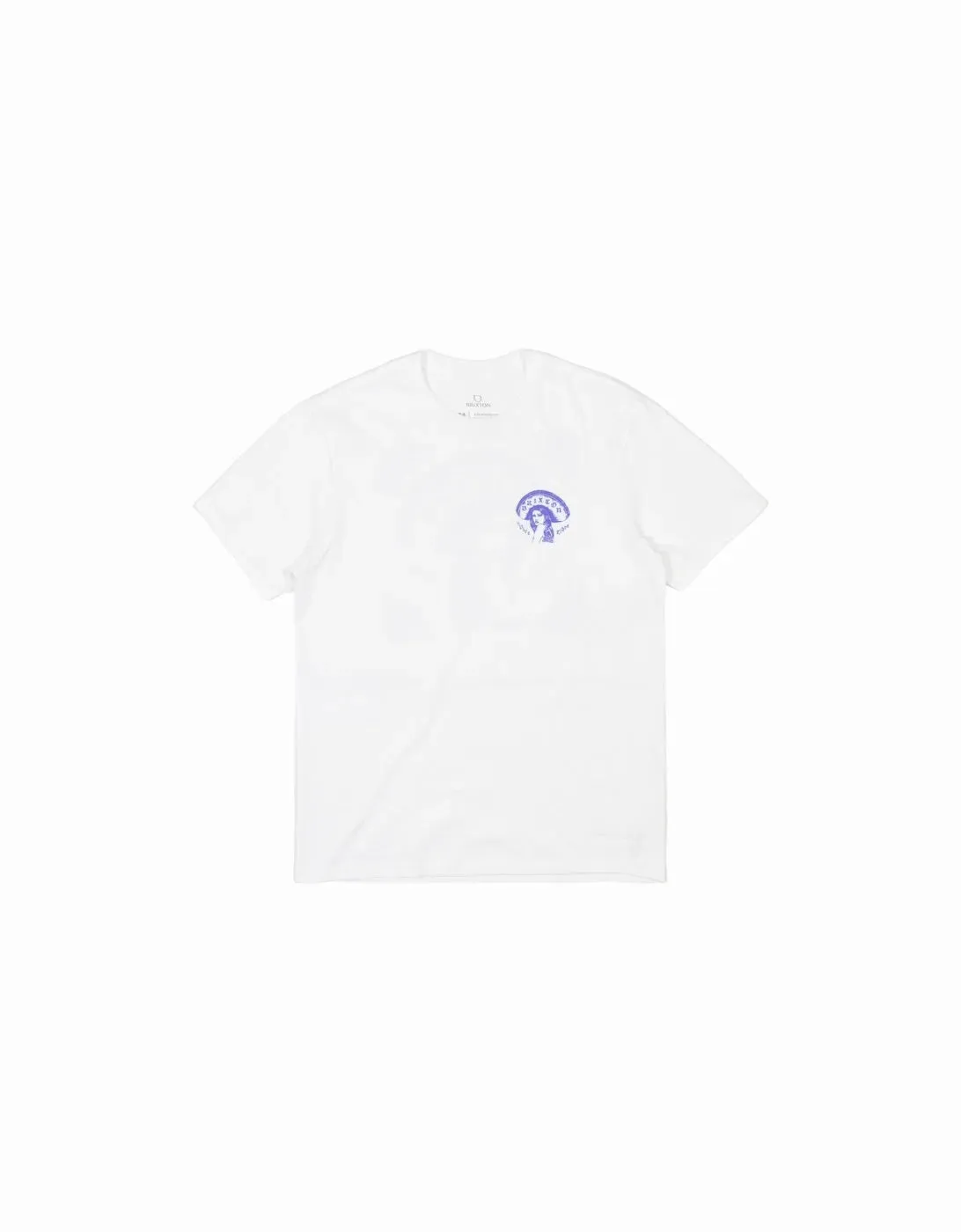 Brixton Vive Libre Tee In White