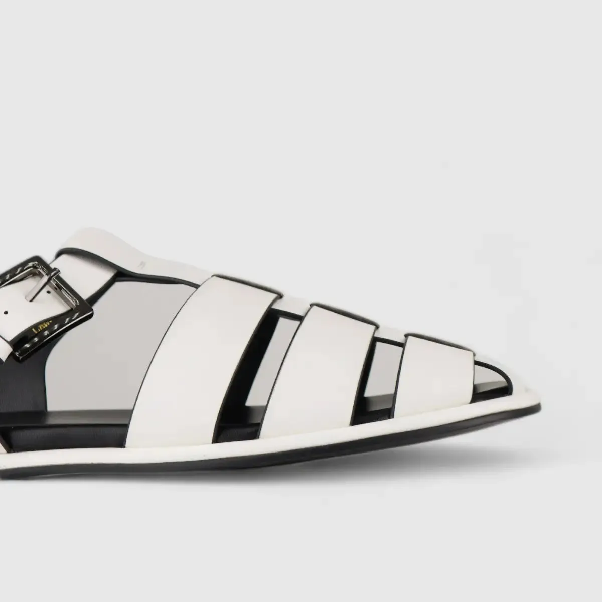 Bulbul Flat Sandal White Car5007