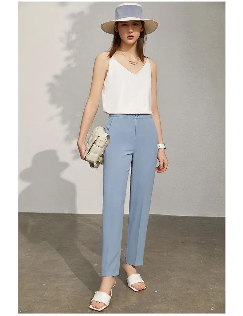 Business Chic Two-Piece Blazer and Pants Set