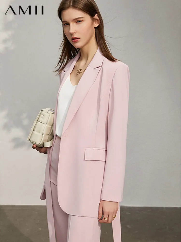 Business Chic Two-Piece Blazer and Pants Set