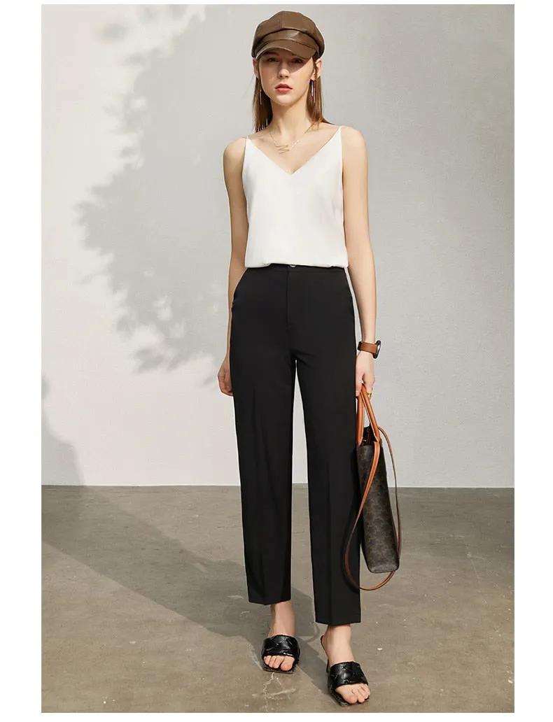 Business Chic Two-Piece Blazer and Pants Set