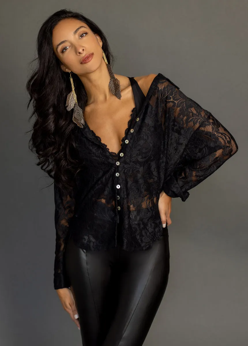 Caeley Top in Black