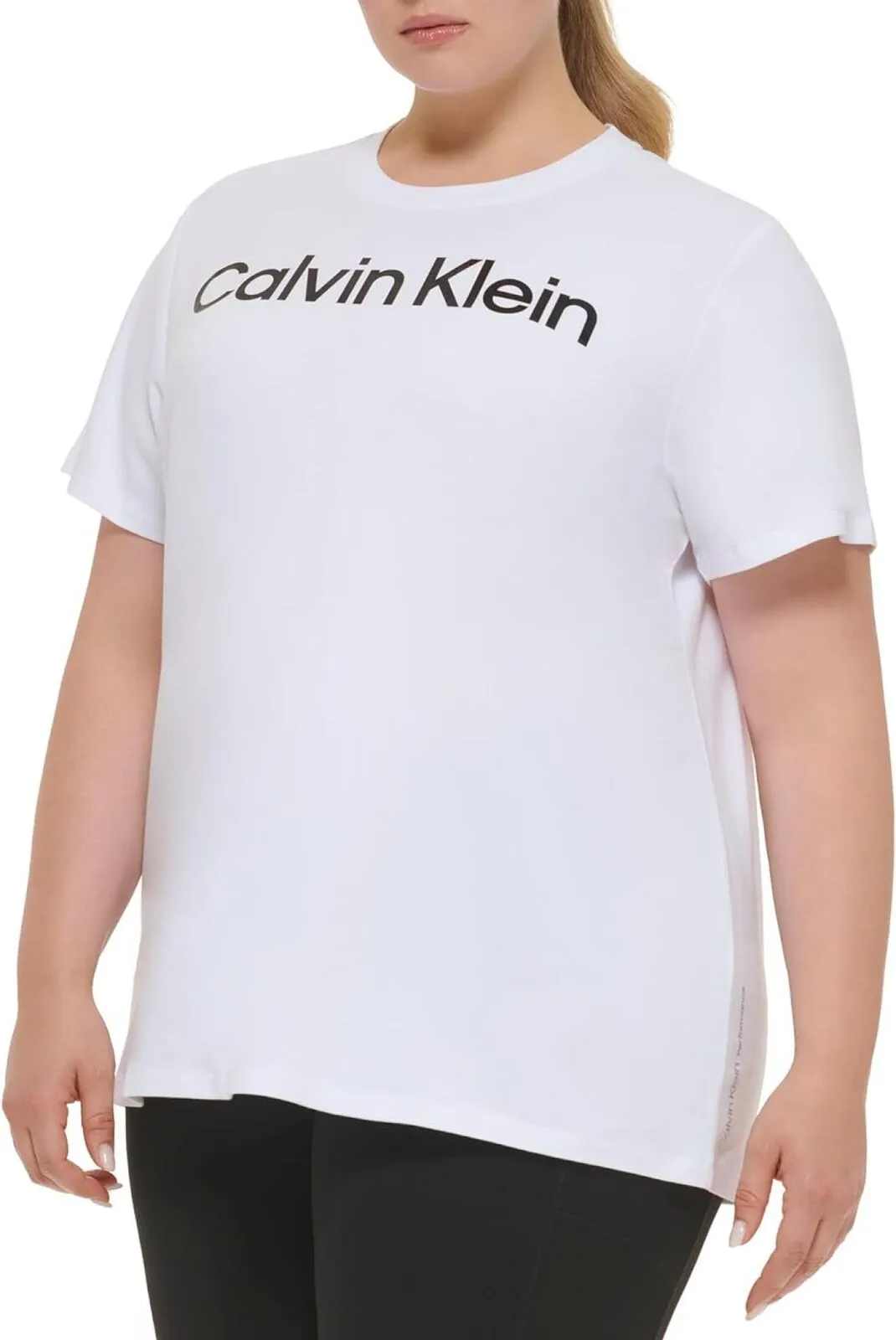 Calvin Klein Performance Women's Plus Soft Short Sleeve T-Shirt PF2X2381