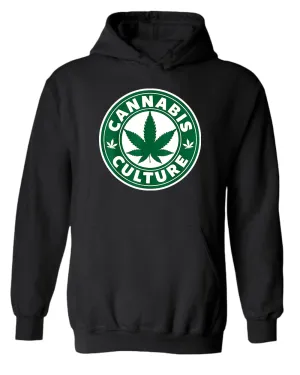 Cannab*s and coffee hoodie