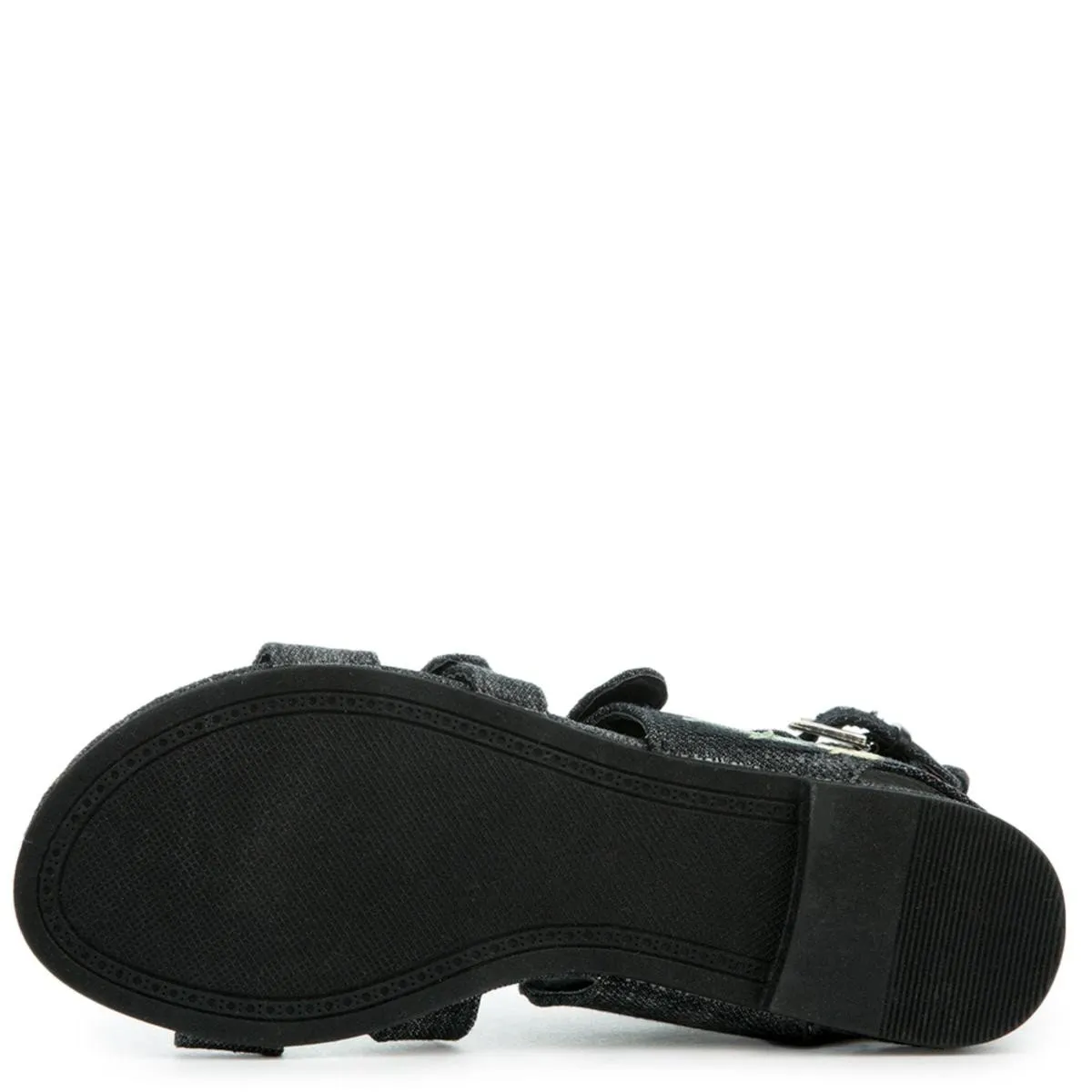 Cape Robbin Leela-7 Black Sandal Black