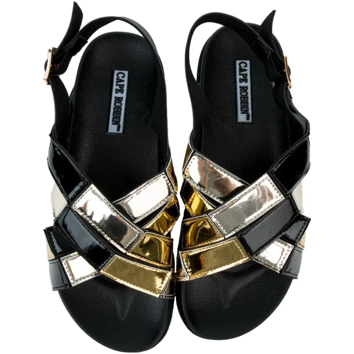 Cape Robbin Moira-43 Sandal BLACK