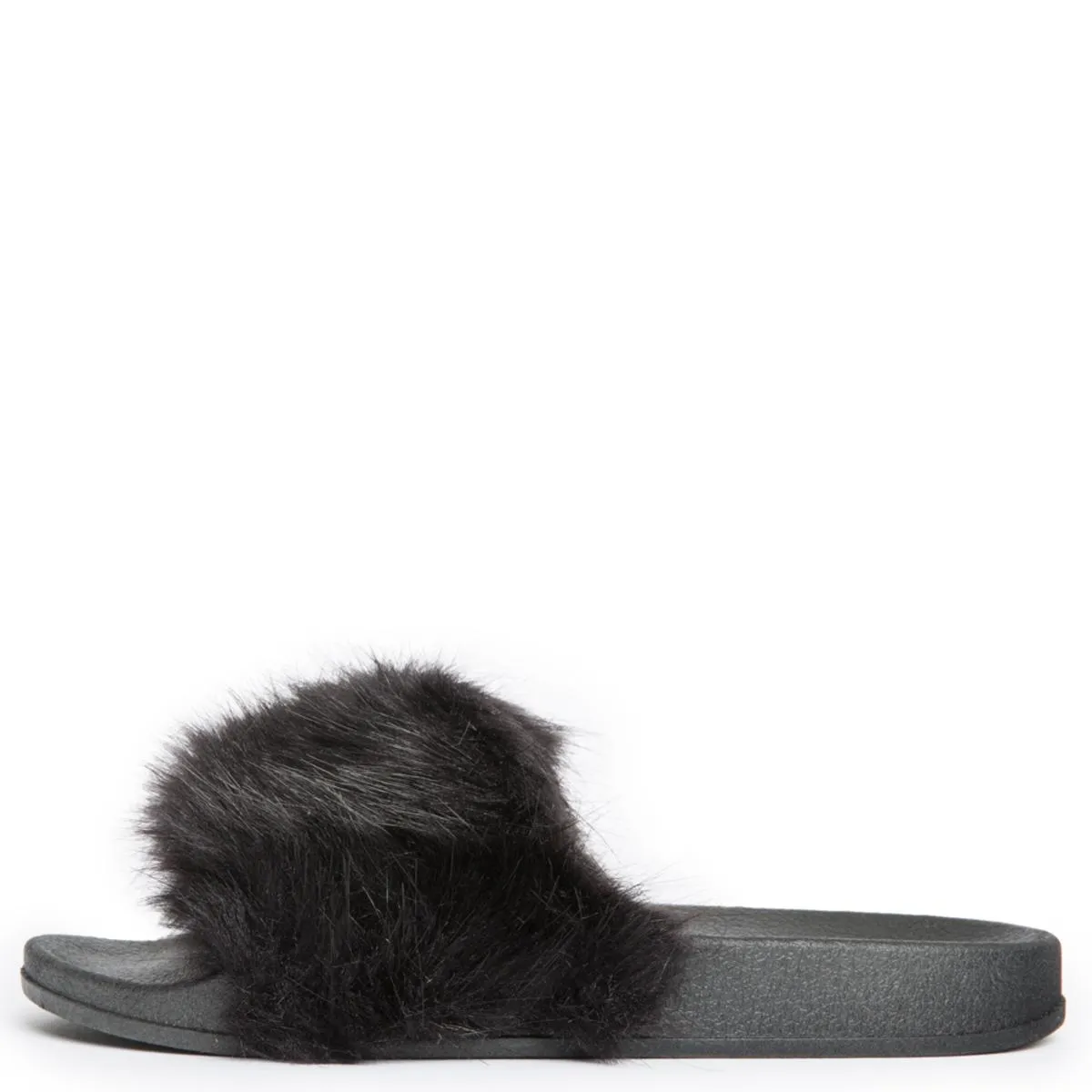 Cape Robbin Moira-5 Black Slides Black