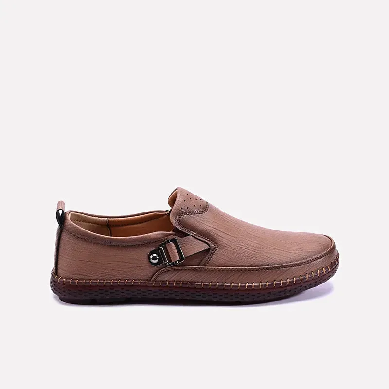 Carlington Casual Brown Slip On Shoes 0160478