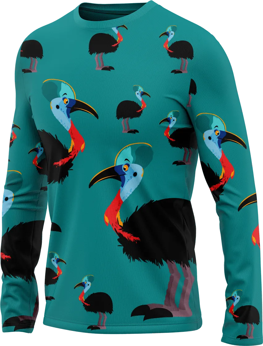 Casanova Cassowary Rash Shirt Long Sleeve Clearance