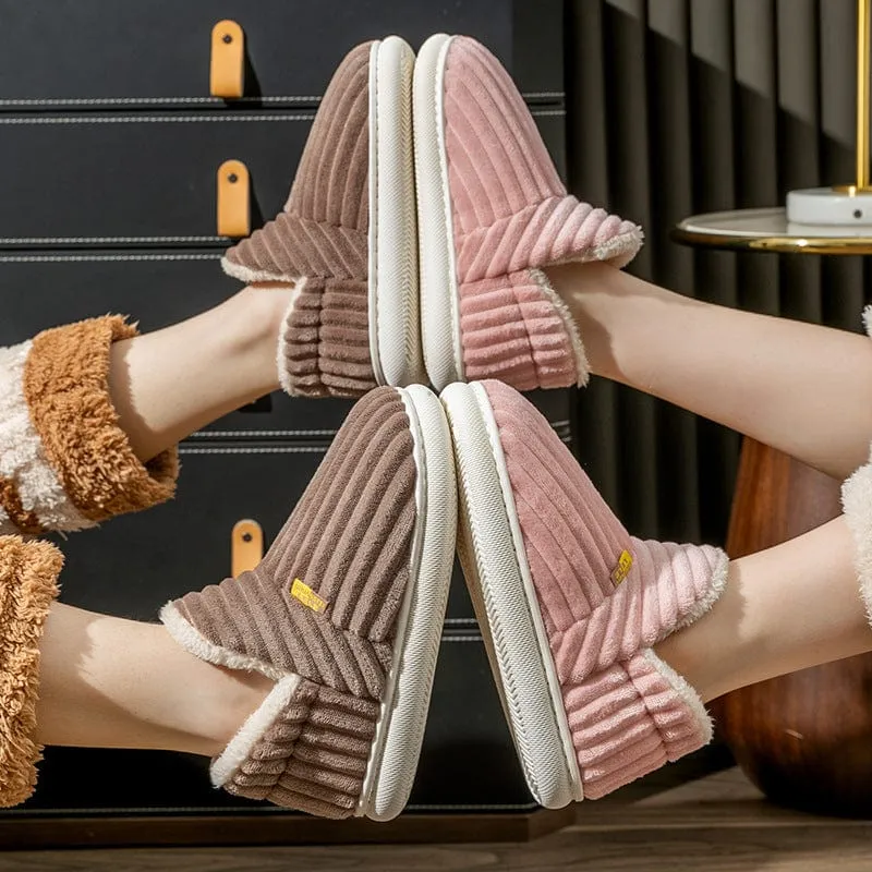 Casual Slip On Plush Lined Shoes