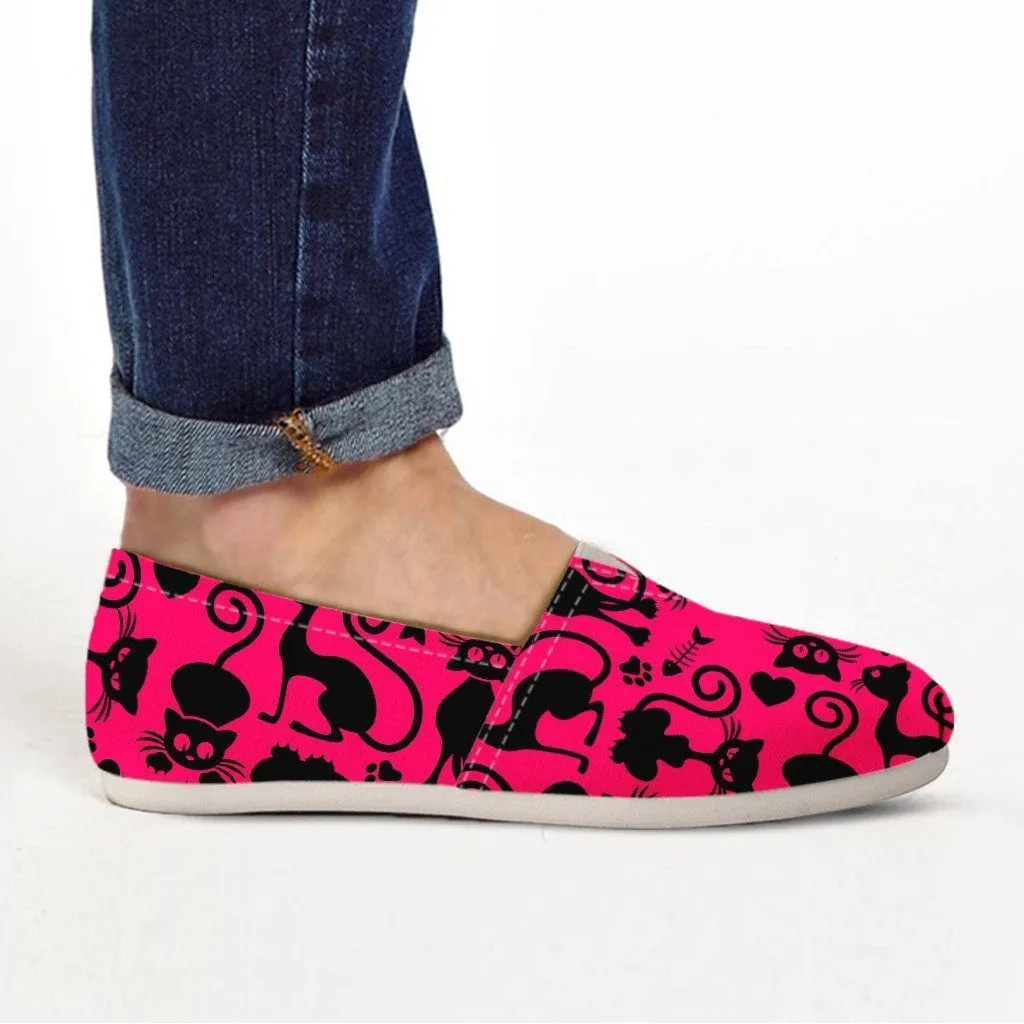 Cats Pink Ladies Casuals