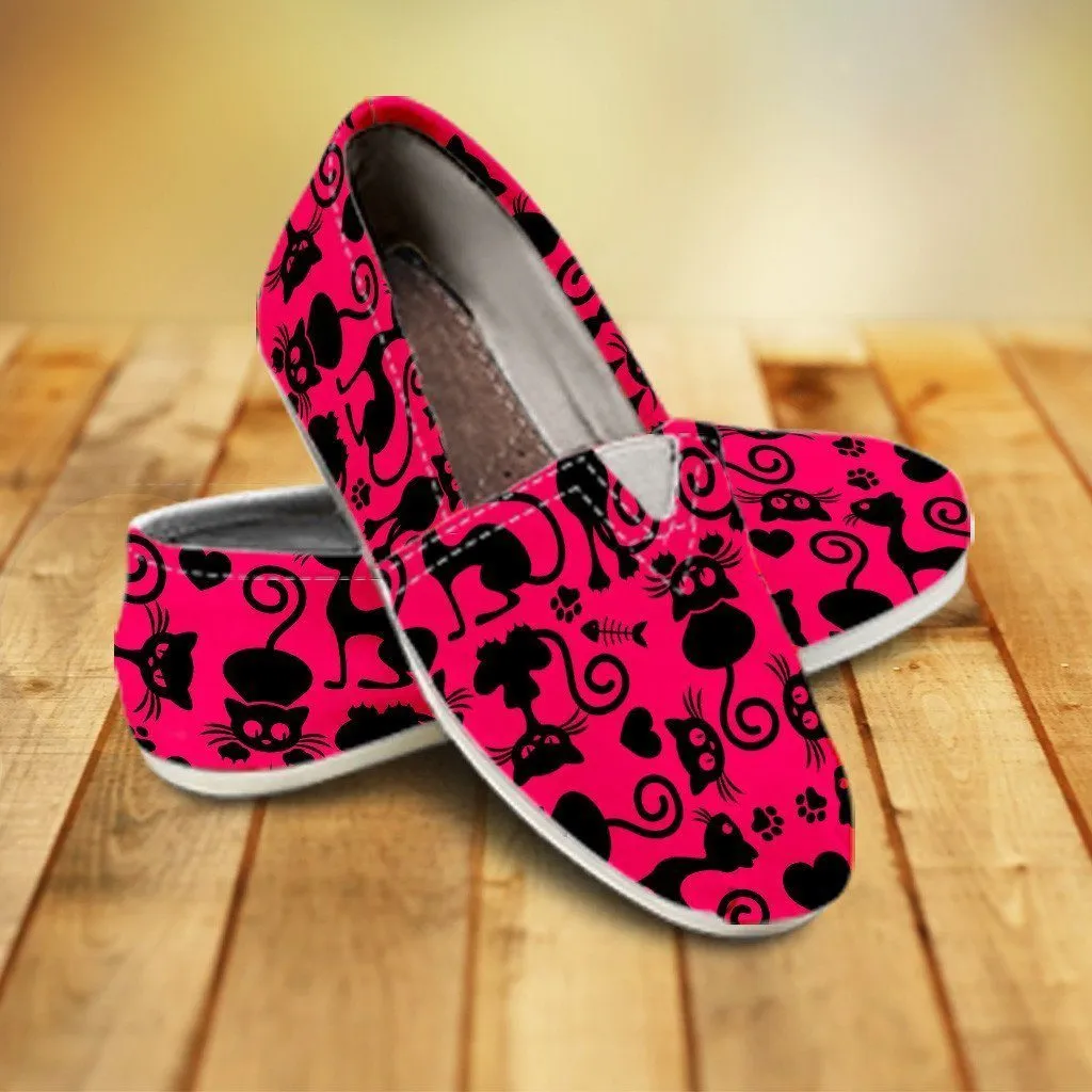Cats Pink Ladies Casuals