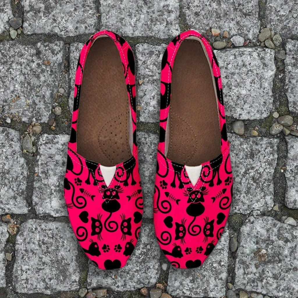 Cats Pink Ladies Casuals