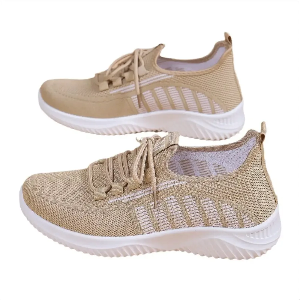 Chic Round Toe Athletic Flats for Women