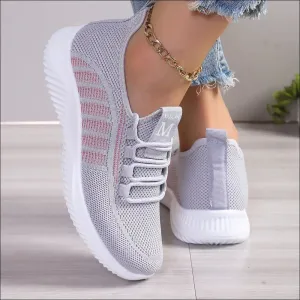 Chic Round Toe Athletic Flats for Women