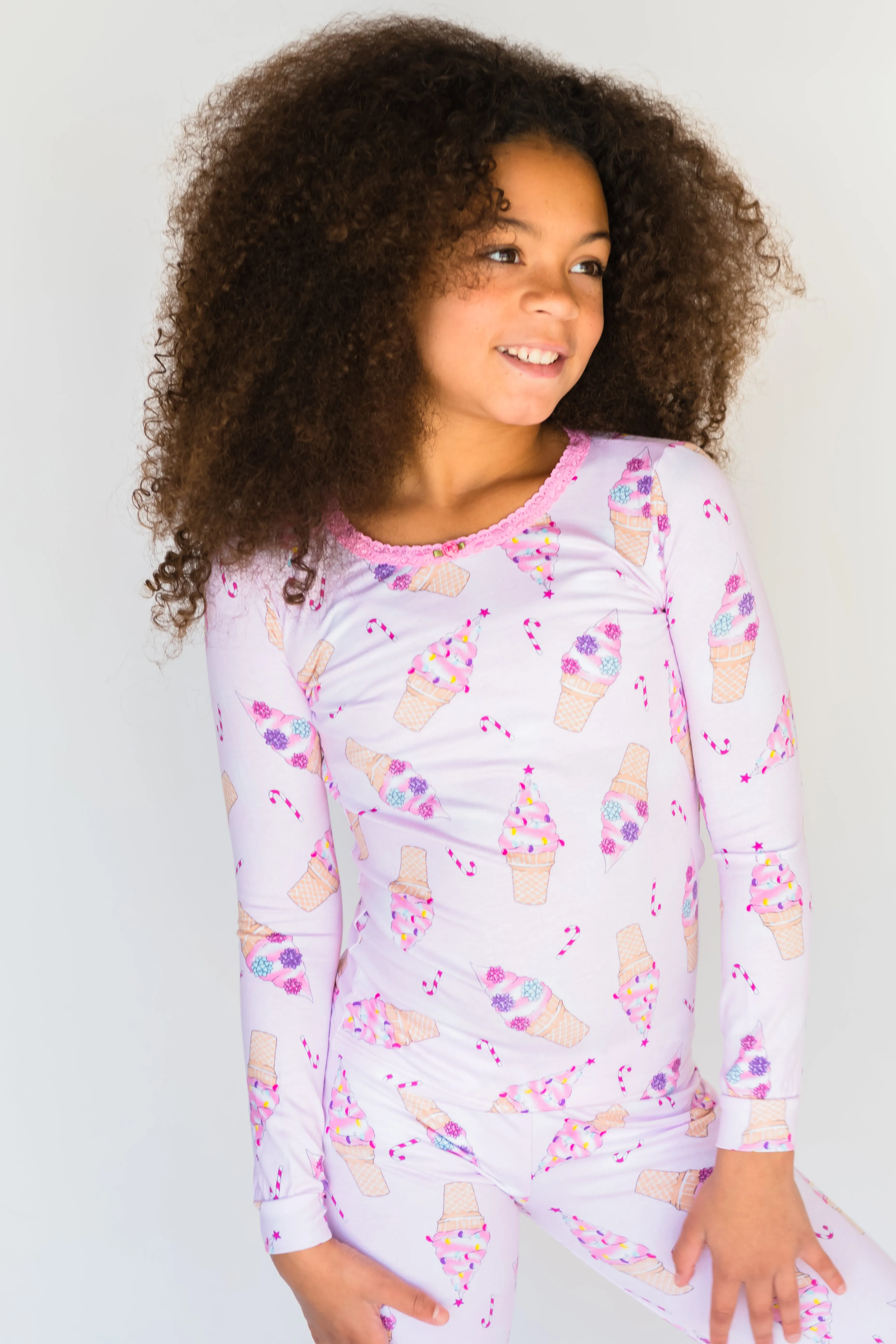 Christmas Swirl Pajama Set