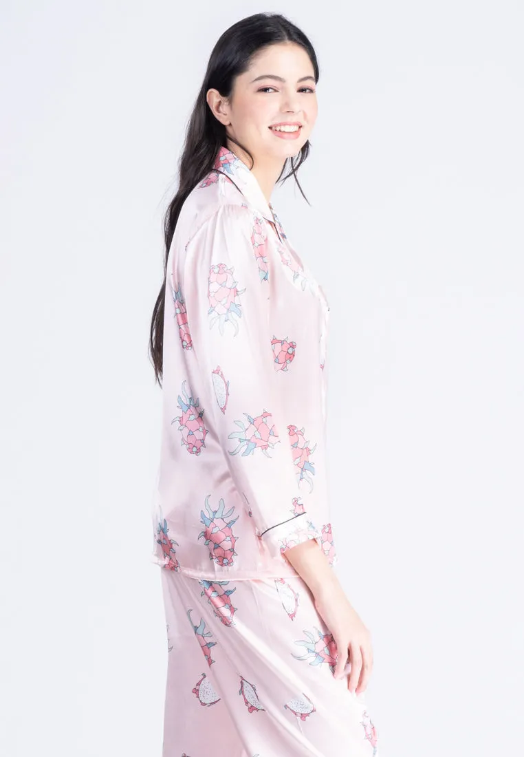 Clara Silk Longsleeve Pajama Set