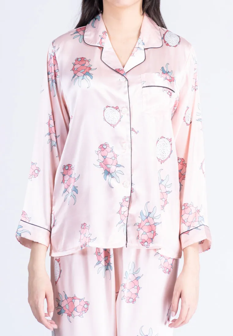 Clara Silk Longsleeve Pajama Set