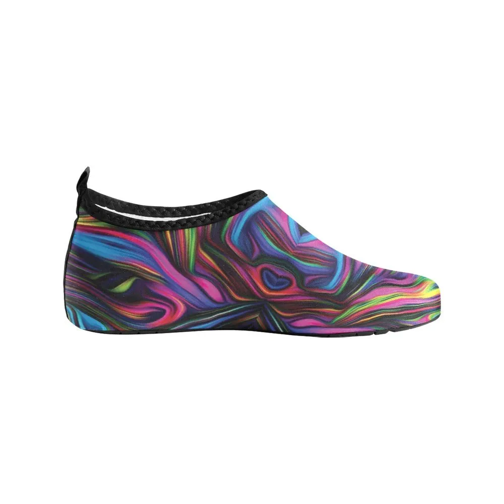 Color Wave Women's Barefoot Aqua Shoes