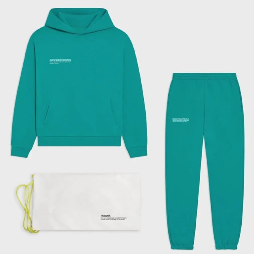 ContiNent 33 100% Cotton Solid Hoodies Sets Track Pants Women Hooded Sweatshirts Female Pullover Two Pieces Suits