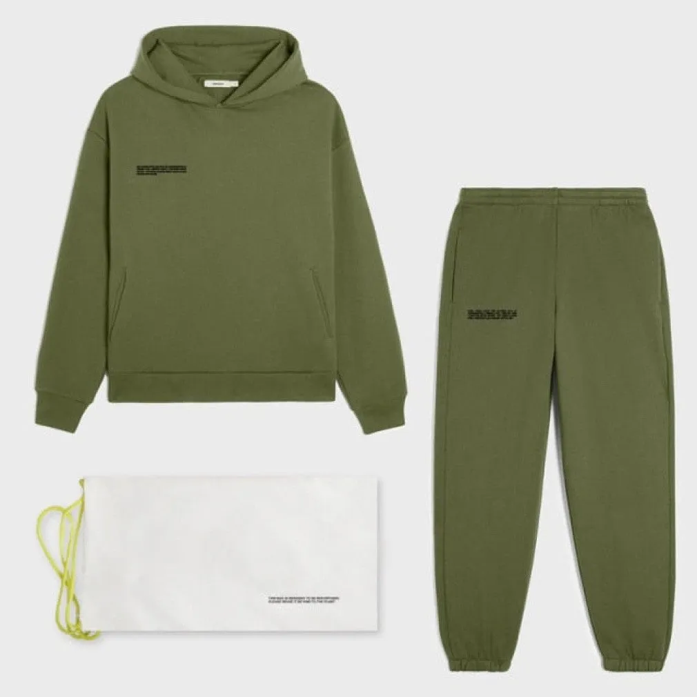ContiNent 33 100% Cotton Solid Hoodies Sets Track Pants Women Hooded Sweatshirts Female Pullover Two Pieces Suits