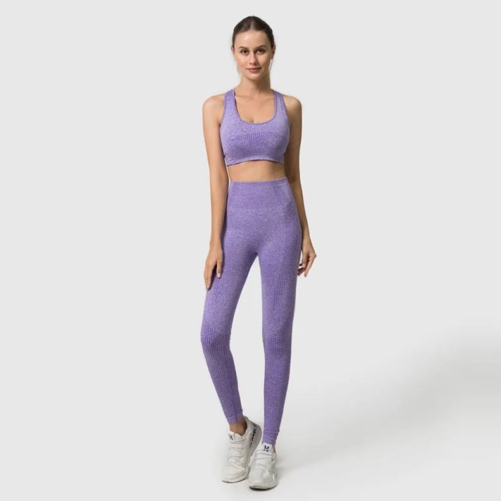 ContiNent 33 2/3/5PCS Seamless Women Yoga Set Workout Sportswear Gym Clothing Fitness Long Sleeve Crop Top High Waist Leggings Sports Suits