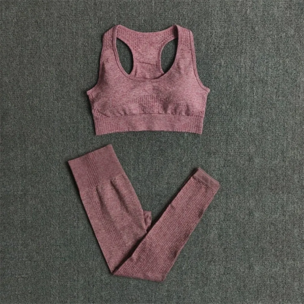 ContiNent 33 2/3/5PCS Seamless Women Yoga Set Workout Sportswear Gym Clothing Fitness Long Sleeve Crop Top High Waist Leggings Sports Suits