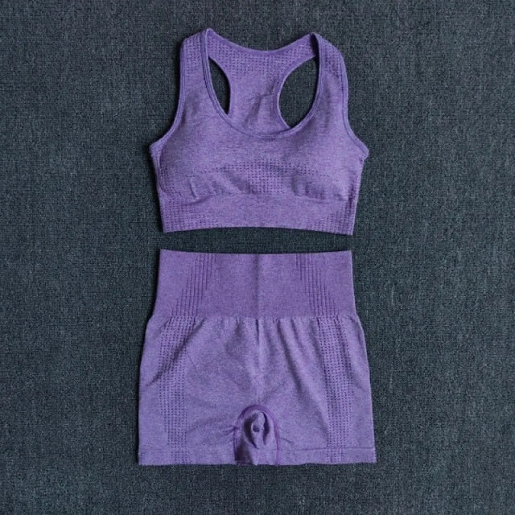 ContiNent 33 2/3/5PCS Seamless Women Yoga Set Workout Sportswear Gym Clothing Fitness Long Sleeve Crop Top High Waist Leggings Sports Suits