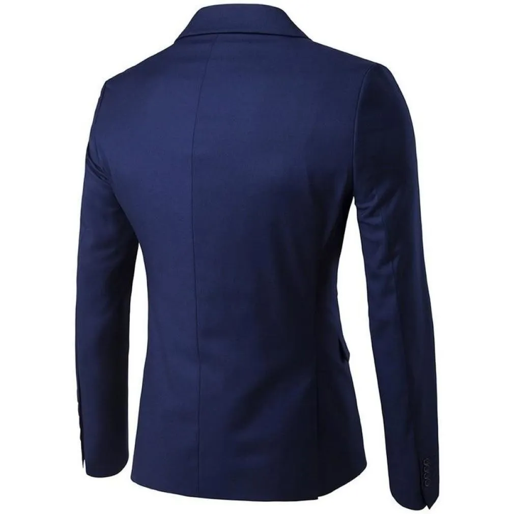 ContiNent 33 Men Spring 3 Pieces Classic Blazers Suit Sets Men Business Blazer  Vest  Pants Suits Sets Autumn Men Wedding Party Set