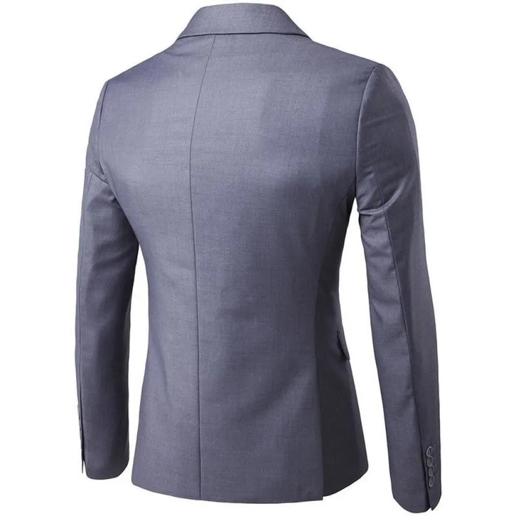 ContiNent 33 Men Spring 3 Pieces Classic Blazers Suit Sets Men Business Blazer  Vest  Pants Suits Sets Autumn Men Wedding Party Set