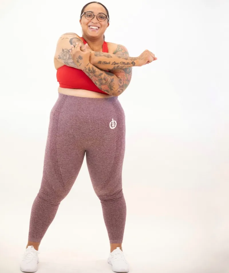 Core Legging | Motivated Maroon