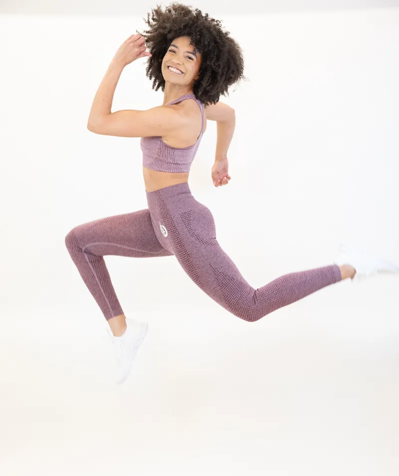 Core Legging | Motivated Maroon