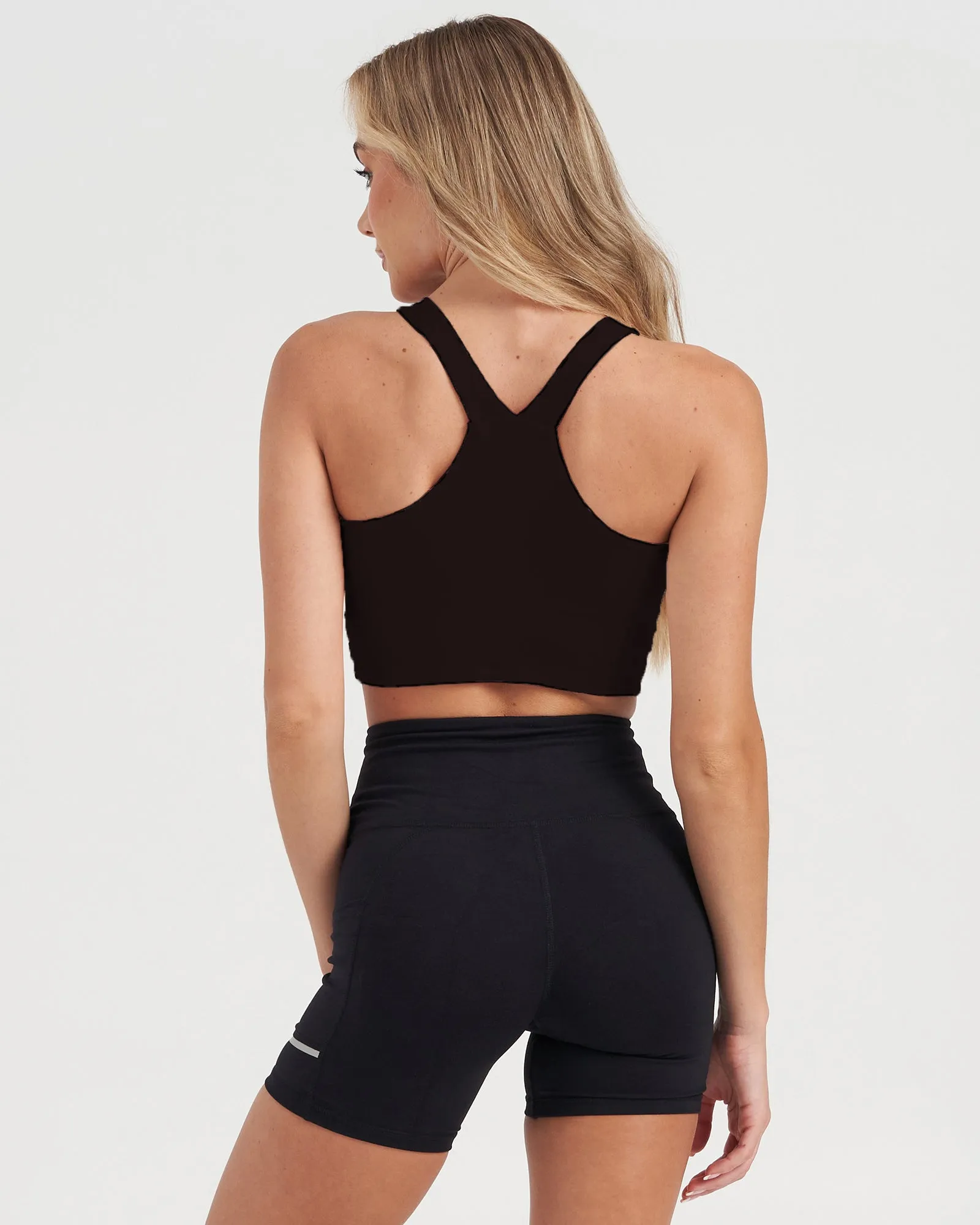 Core Trainer Kendall Active Crop Black