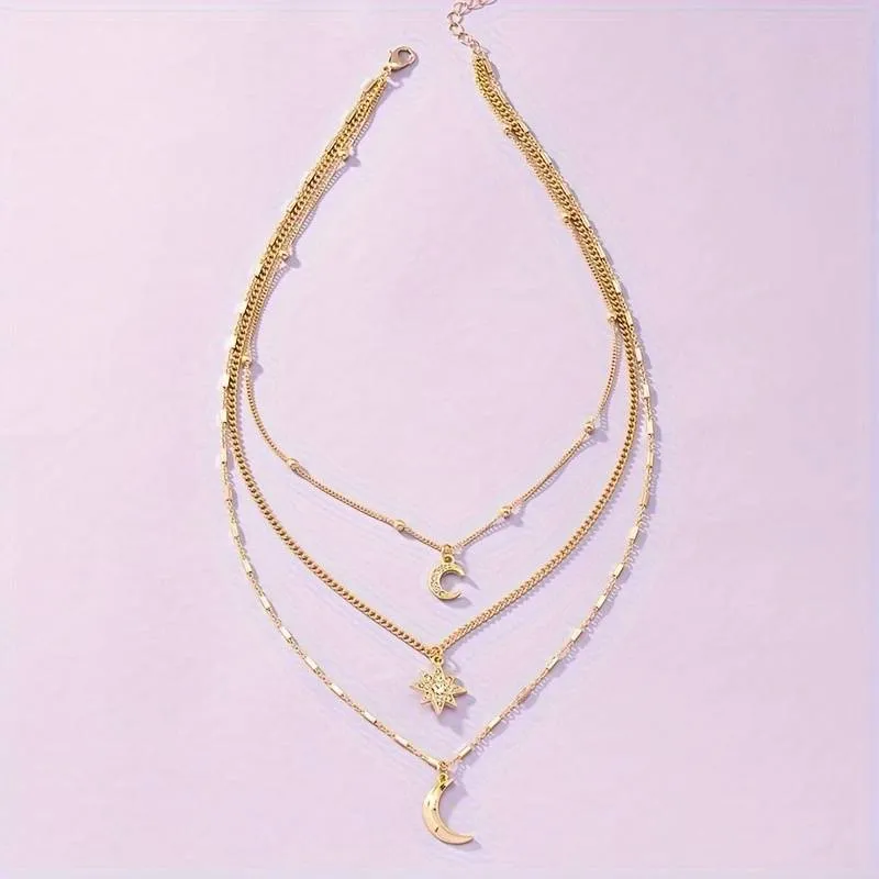 Cosmic - 18k Gold plated Necklace set