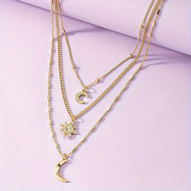 Cosmic - 18k Gold plated Necklace set