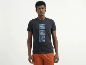 Cotton Printed Round Neck Mens T-shirts